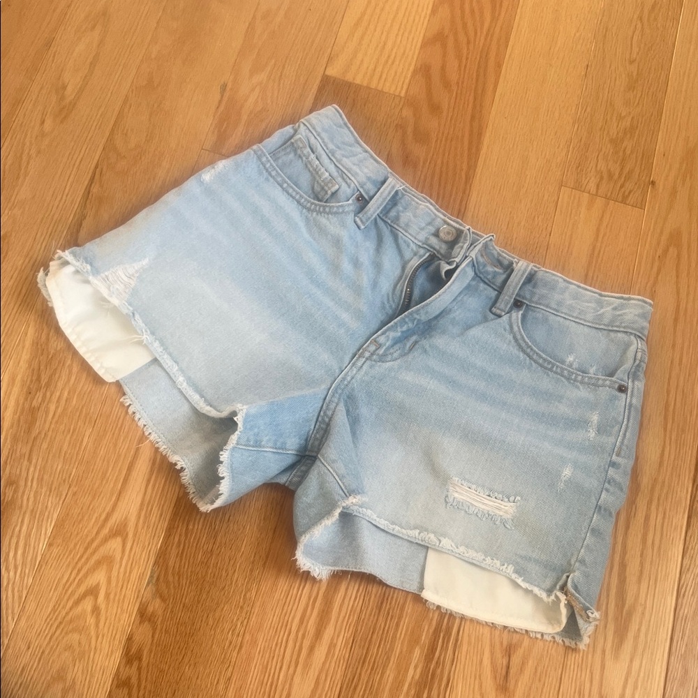 Light Blue Denim Girl’s Shorts sz 16